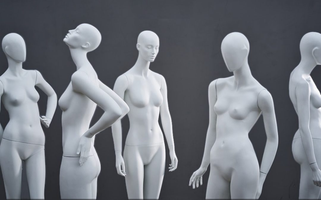 Maniquí Mujer cuerpo entero para exhibiciones profesionales