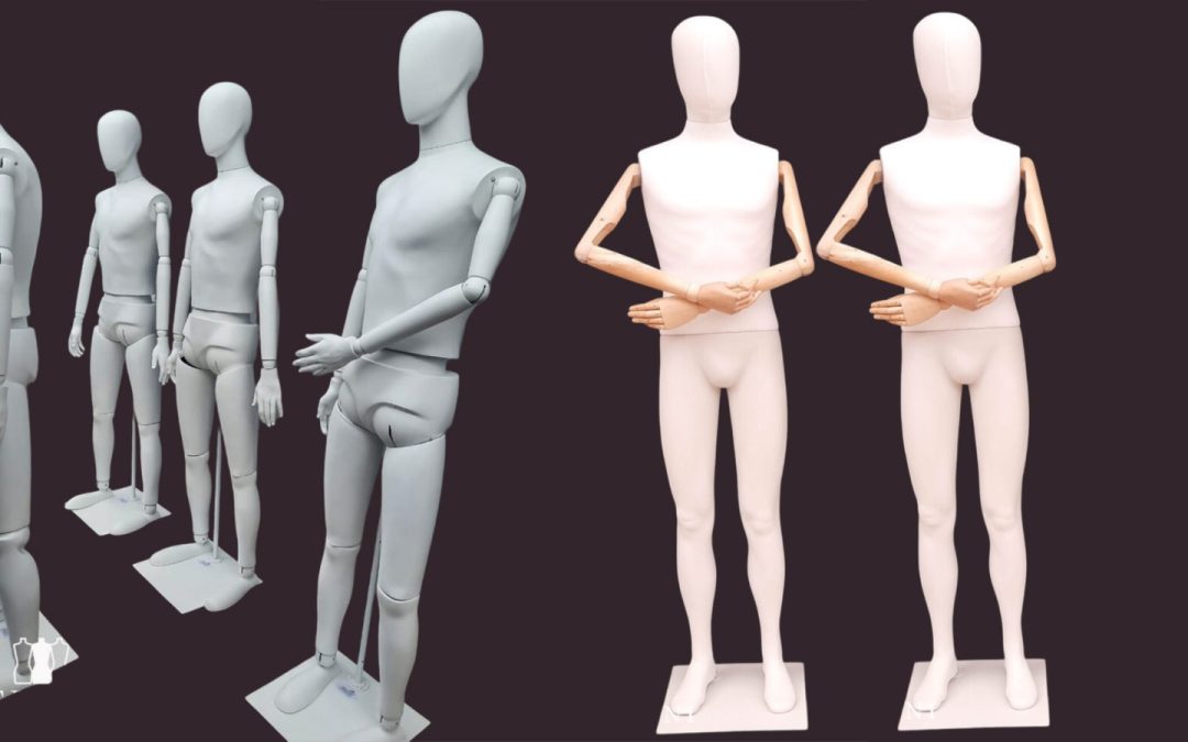 Alquiler de Maniquíes articulados masculinos en Bogotá