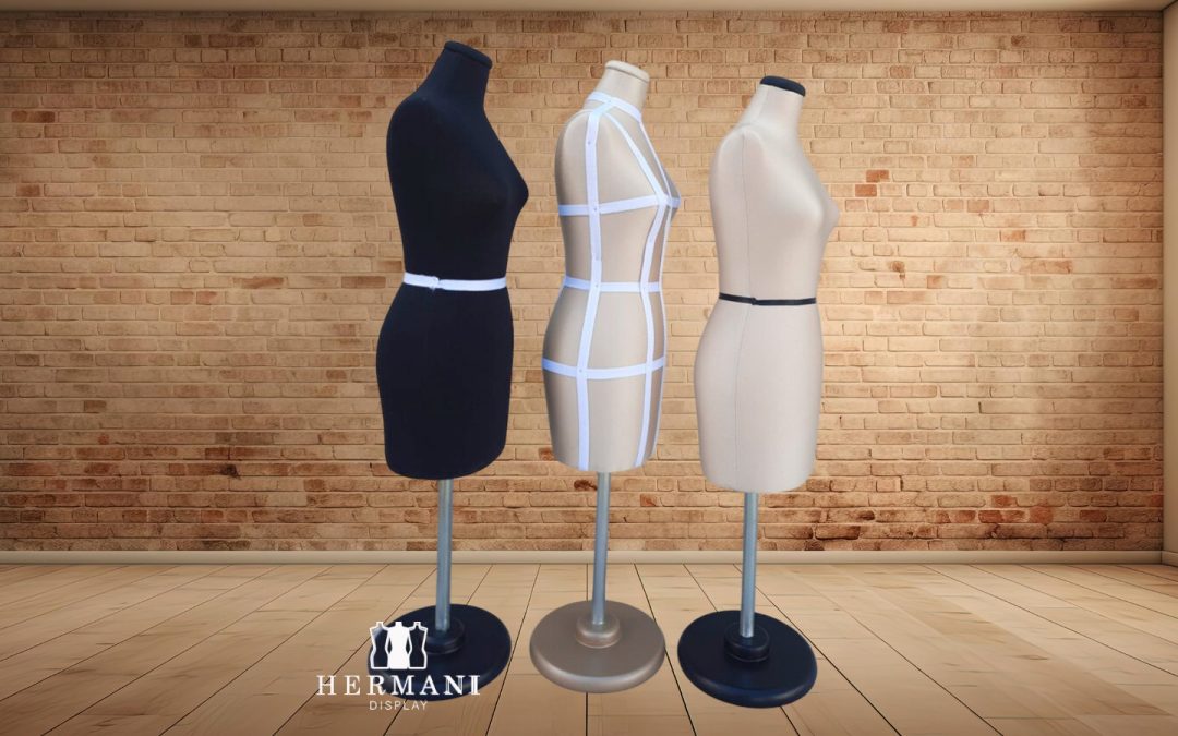 Maniquí mujer drapeado Facatativá para diseño de alto nivel